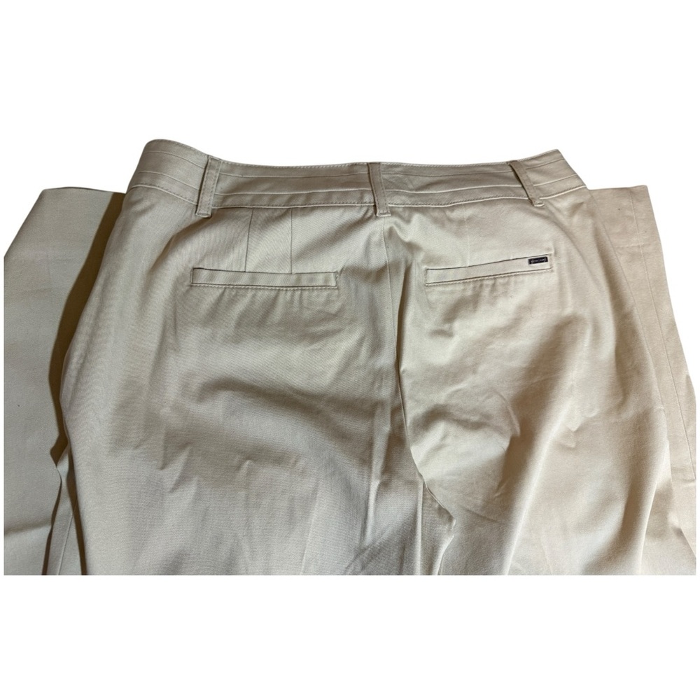 White House Black Market Beige Modern Boot Trouser Pants, size 10R - Picture 10 of 13